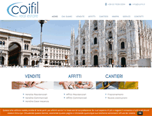 Tablet Screenshot of coifil.it